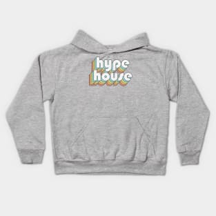 Hype House / Retro TikTok Faded Style Vibes Kids Hoodie